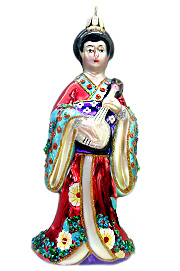 Гейша с японской лютней 33150